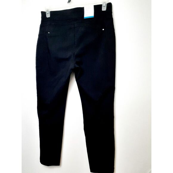 Style & Co. Ultra Skinny Leg Mid Rise Comfort Waist Pull On Black Pants NWT PL - Picture 3 of 8